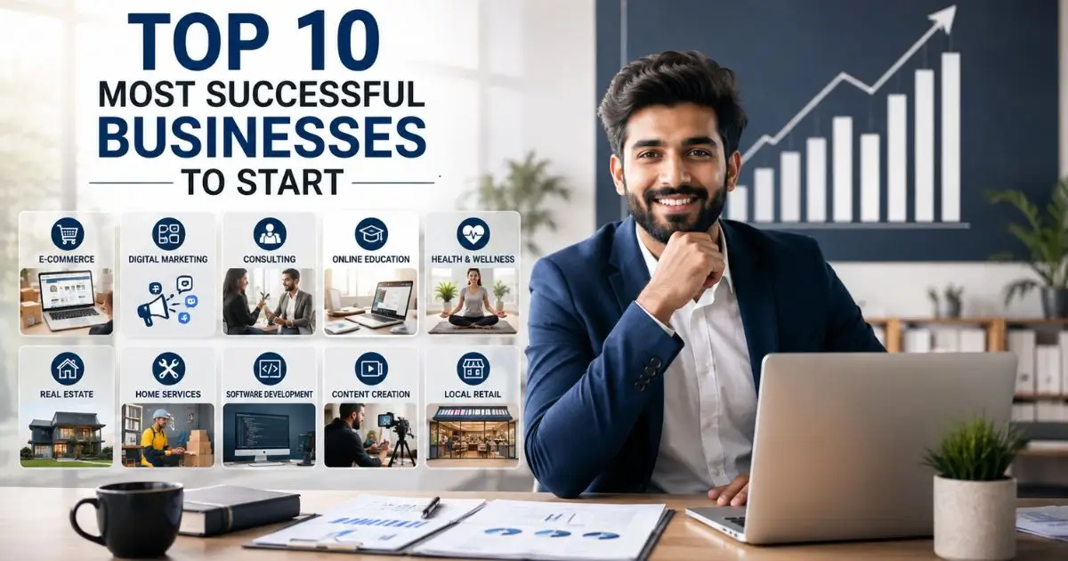 Top 10 Most Successful Businesses to Start in 2025