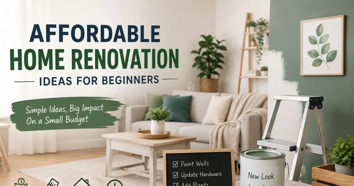 Affordable Home Renovation Ideas for Beginners