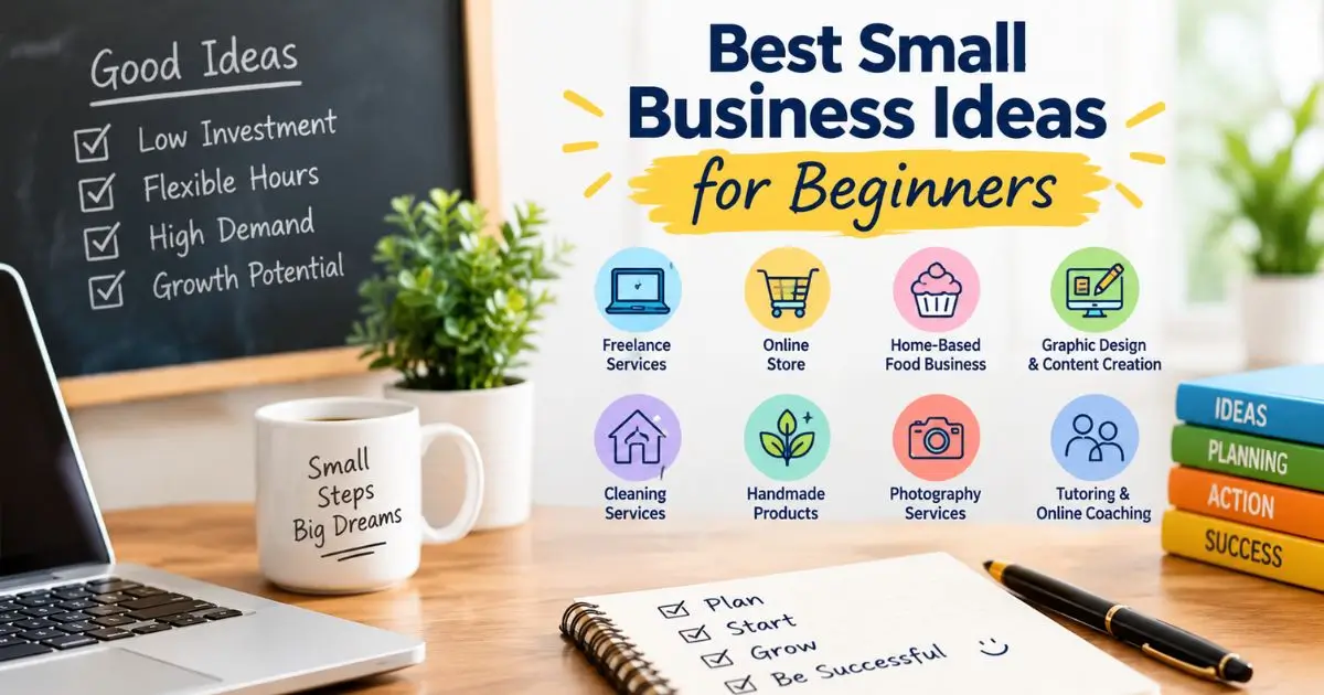 Best Small Business Ideas for Beginners