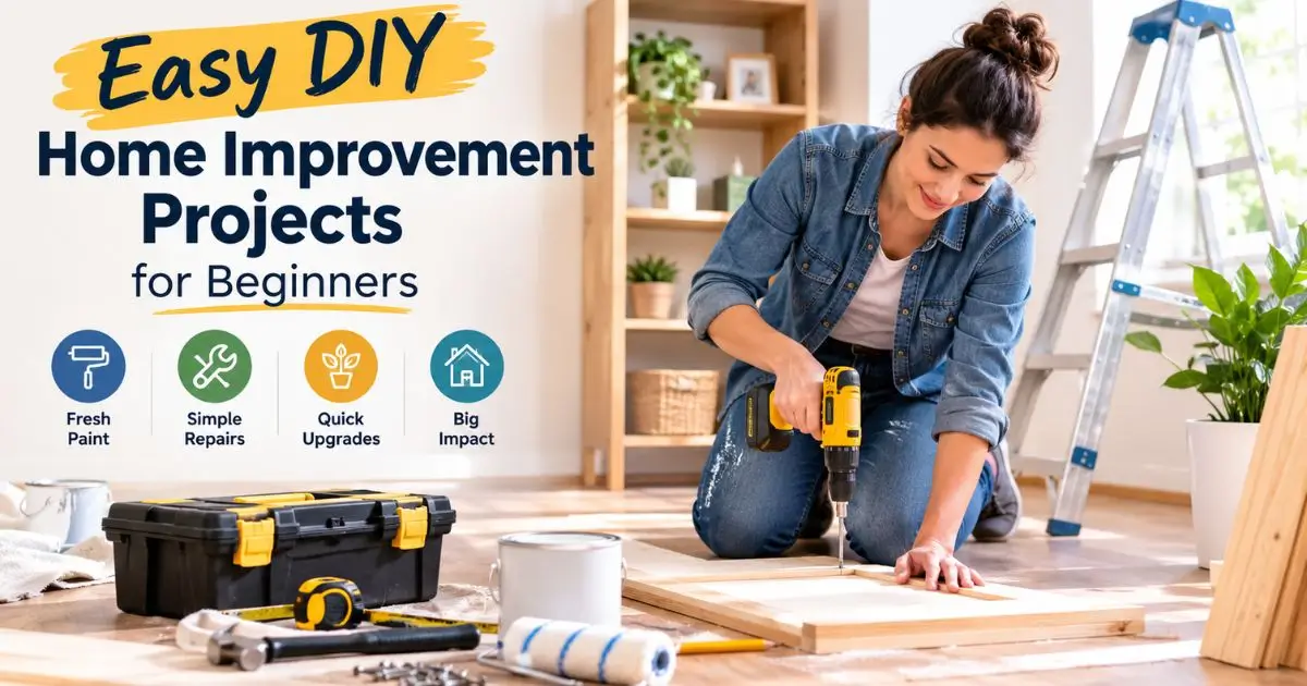 Easy DIY Home Improvement Projects for Beginners
