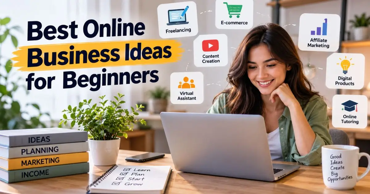 Best Online Business Ideas for Beginners (2026 Guide)